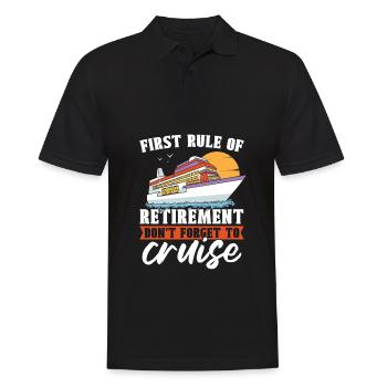 Retraite de Cruise - Polo Homme - noir - Devant - Kai (181cm)