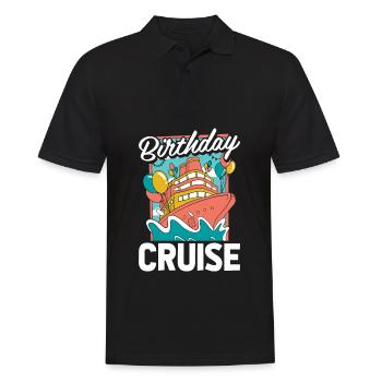 Croisière d’anniversaire à Kreuzfahrt - Polo Homme - noir - Devant - Kai (181cm)