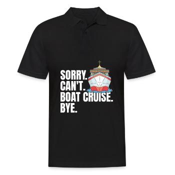 Cruise - Men's Polo Shirt - black - Front - Kai (181cm)