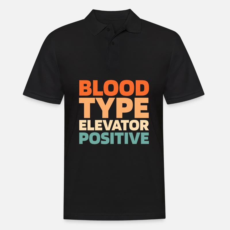 Elevator Elevator - Men's Polo Shirt - black