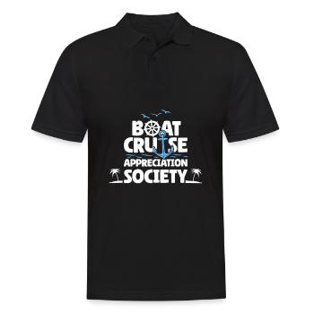 Croisière - Polo Homme - noir - Devant - Kai (181cm)