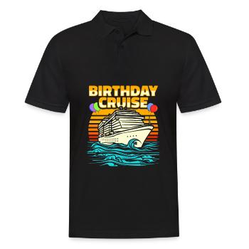 Croisière d’anniversaire à Kreuzfahrt - Polo Homme - noir - Devant - Kai (181cm)