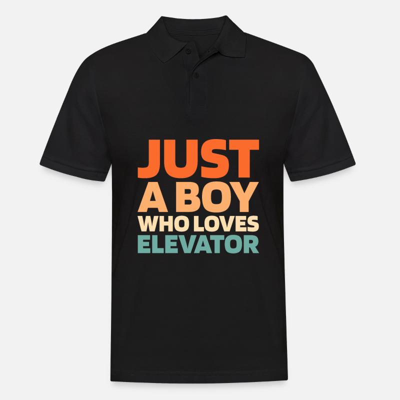 Elevator Elevator - Men's Polo Shirt - black