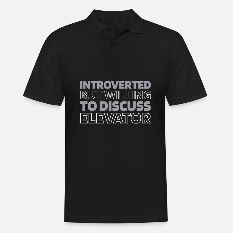 Elevator Elevator - Men's Polo Shirt - black
