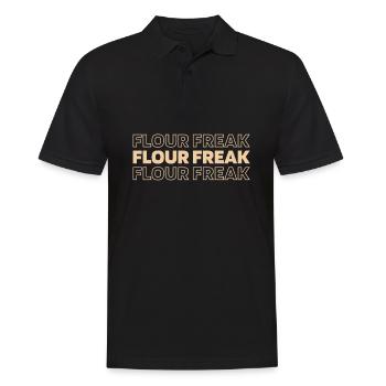 Pain au levain - Polo Homme - noir - Devant - Kai (181cm)