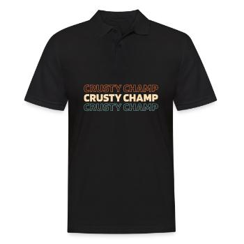 Sauerteig Brot - Männer Poloshirt - Schwarz - Vorne - Kai (181cm)