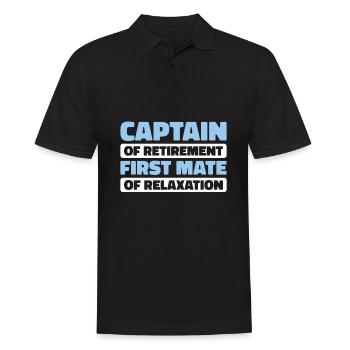 Cruise Retraite - Polo Homme - noir - Devant - Kai (181cm)