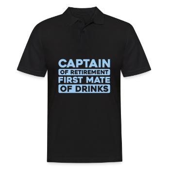 Cruise Retraite - Polo Homme - noir - Devant - Kai (181cm)