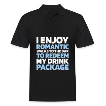 Cruise - Men's Polo Shirt - black - Front - Kai (181cm)
