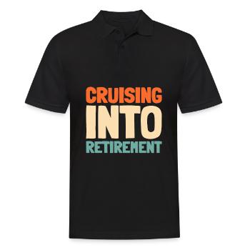 Cruise - Men's Polo Shirt - black - Front - Kai (181cm)