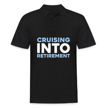 Kreuzfahrt - Männer Poloshirt - Schwarz - Vorne - Kai (181cm)