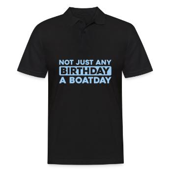 Kreuzfahrt Birthday Cruise - Männer Poloshirt - Schwarz - Vorne - Kai (181cm)