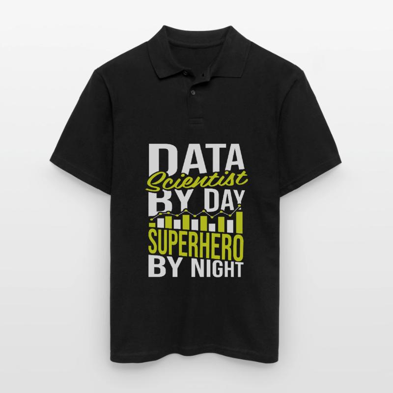 Data Science Data Analyst Männer Poloshirt