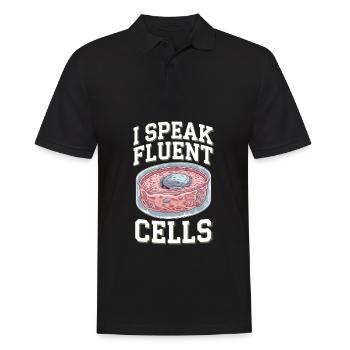 Cytotechnologist - Men's Polo Shirt - black - Front - Kai (181cm)