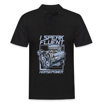 Automotive Designers - Men's Polo Shirt - black - Front - Kai (181cm)