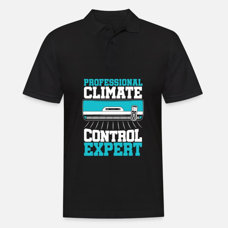 Hlk Techniker - Männer Poloshirt - Schwarz