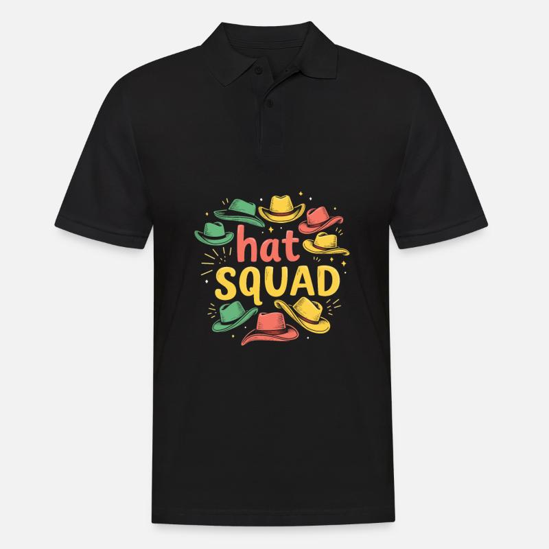 Hutmacher Kader - Männer Poloshirt - Schwarz