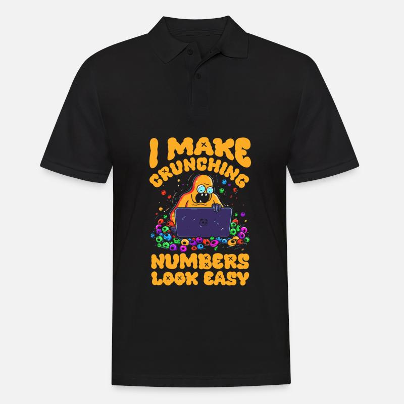 Data Science Data Analyst - Männer Poloshirt - Schwarz
