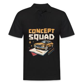 Automotive Designer Squad - Men's Polo Shirt - black - Front - Kai (181cm)