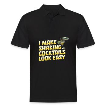 Barman Barman - Polo Homme - noir - Devant - Kai (181cm)