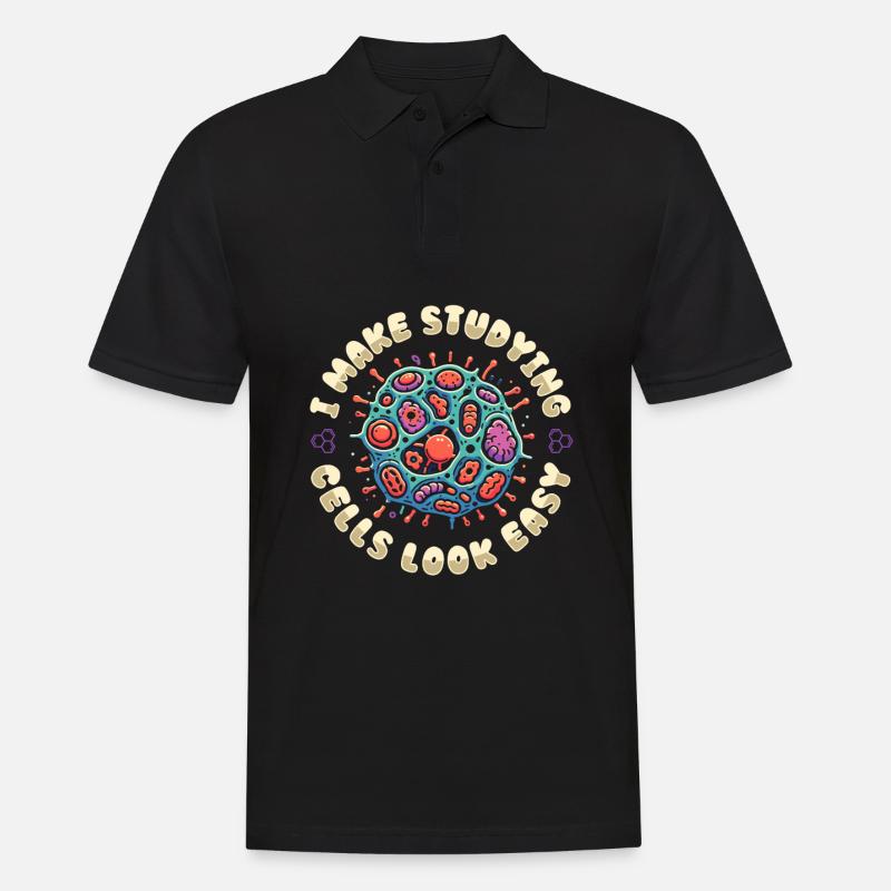 Biochemiker - Männer Poloshirt - Schwarz