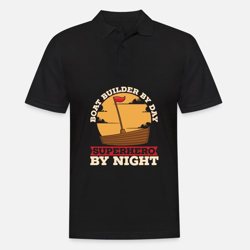 Constructeurs de bateaux - Polo Homme - noir