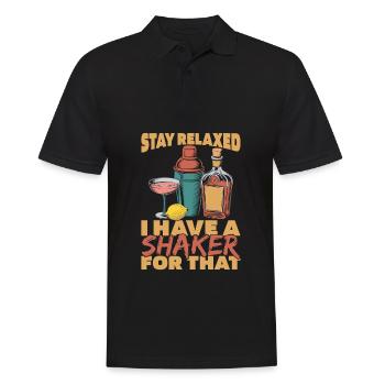 Barman Barman - Polo Homme - noir - Devant - Kai (181cm)