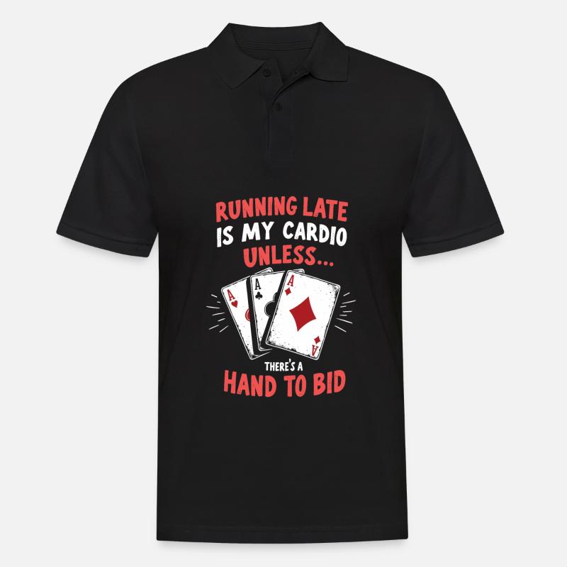 Bridge - Männer Poloshirt - Schwarz