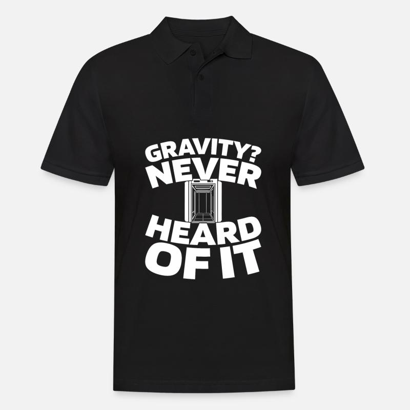 Elevator Elevator - Men's Polo Shirt - black