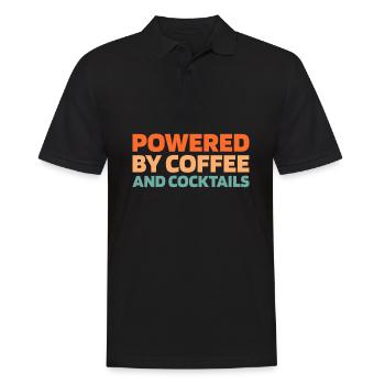 Barman Barman Café - Polo Homme - noir - Devant - Kai (181cm)