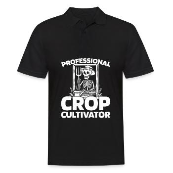 Farmer Farmer - Men's Polo Shirt - black - Front - Kai (181cm)