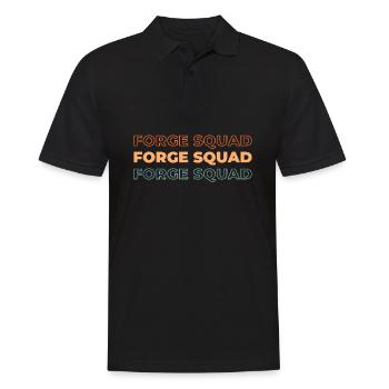 Buchbinder Kader - Männer Poloshirt - Schwarz - Vorne - Kai (181cm)