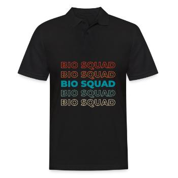 Bootsbauer Kader - Männer Poloshirt - Schwarz - Vorne - Kai (181cm)