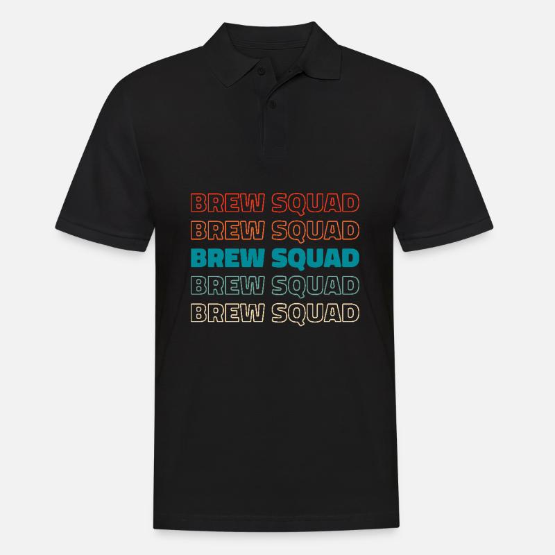 Biochemiker Kader - Männer Poloshirt - Schwarz