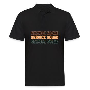 Day Trading Day Trader Squad - Polo Homme - noir - Devant - Kai (181cm)