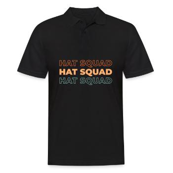 Astrophysiker Kader - Männer Poloshirt - Schwarz - Vorne - Kai (181cm)