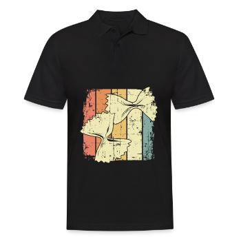 Nudeln kochen - Männer Poloshirt - Schwarz - Vorne - Kai (181cm)