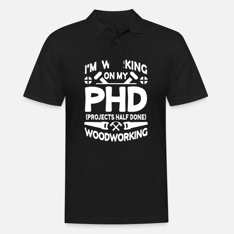 I'm working on PHD Projects half done Woodworking - Polo Homme - noir