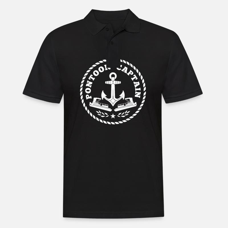 Pontoon Captain - Ocean Boating - Polo Homme - noir