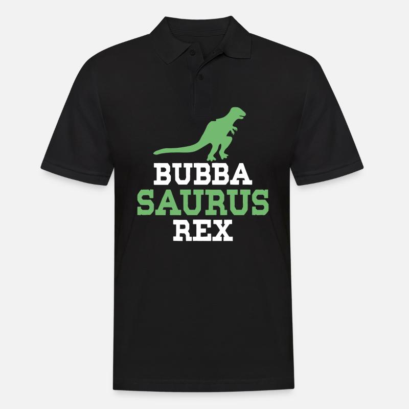 Bubba Saurus Rex - Polo Homme - noir