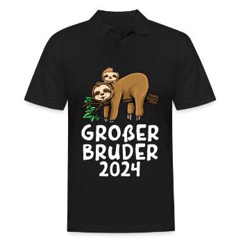 Big Brother 2024 Paresseux - Polo Homme - noir - Devant - Kai (181cm)