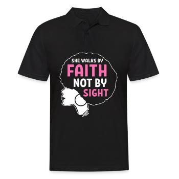 Afro Latina - Polo Homme - noir - Devant - Kai (181cm)