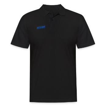 ich wurde aktiviert - Männer Poloshirt - Schwarz - Vorne - Kai (181cm)