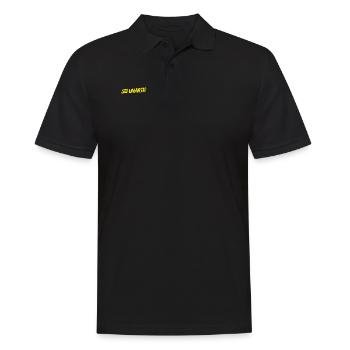 ich mag es unartig - Männer Poloshirt - Schwarz - Vorne - Kai (181cm)