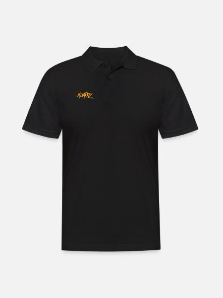 Blödsinn - Männer Poloshirt - Schwarz
