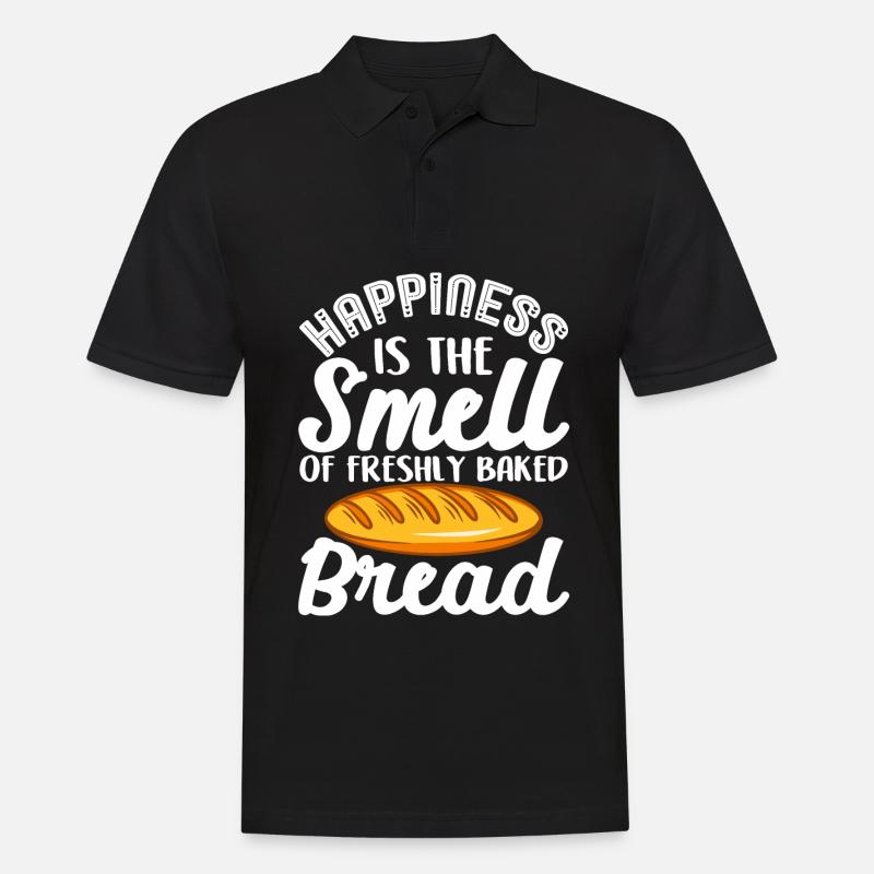 Bread Baking Bread Maker - Men's Polo Shirt - black