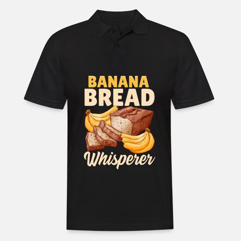 Bread Baking Bread Maker - Men's Polo Shirt - black