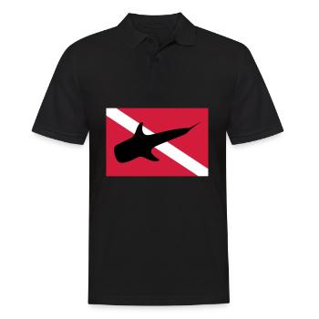 Requin-baleine - Polo Homme - noir - Devant - Kai (181cm)