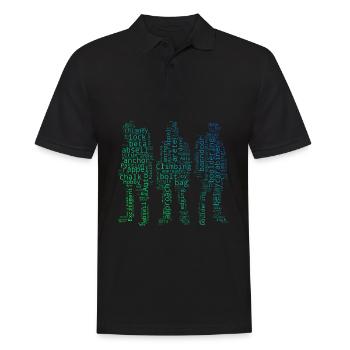 Grimpeur Homme Grimpeur Bloc Grimpeur Femme - Polo Homme - noir - Devant - Kai (181cm)