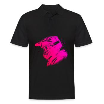 Femmes Hommes VTT Cycliste Cyclisme VTT - Polo Homme - noir - Devant - Kai (181cm)